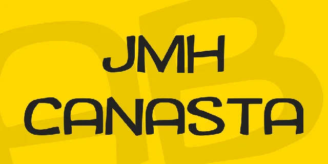 JMH CANASTA font