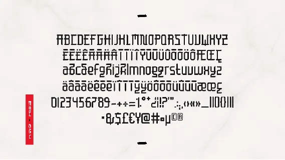 Zero Mojo font