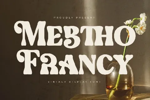 Mebtho Francy DEMO VERSION font