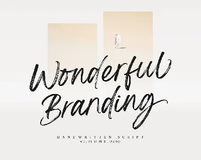 Wonderful Branding font