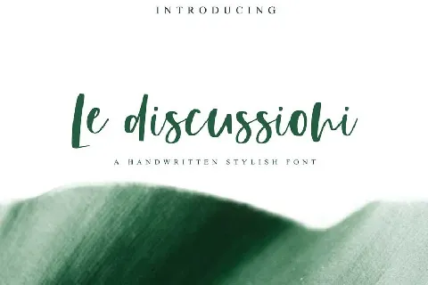 Le Discussioni font