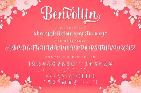 Benvollin font