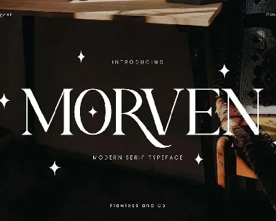 Morven font