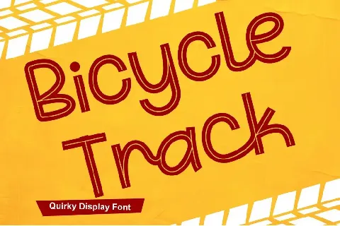 Bicycle Track font