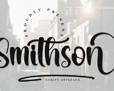 Smithson font