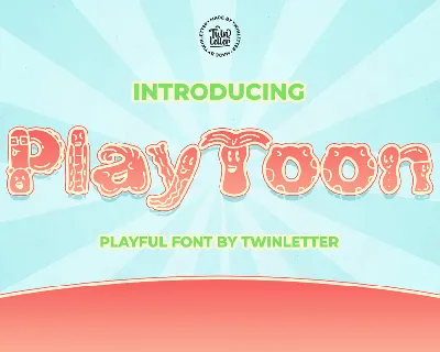 Playtoon font