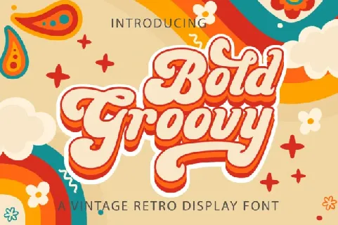 Bold Groovy font