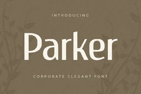 Parker font