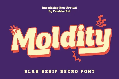 Moldity font