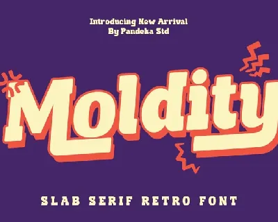 Moldity font