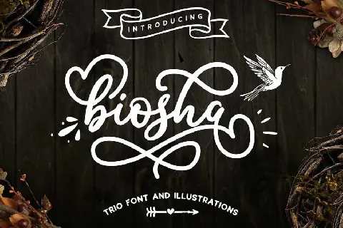 Biosha font