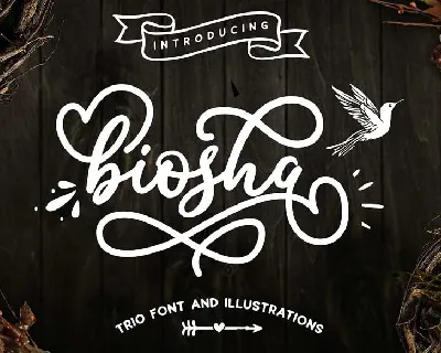 Biosha font