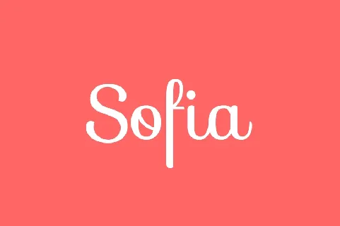 Sofia Free font
