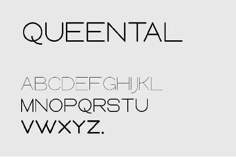 Queental font