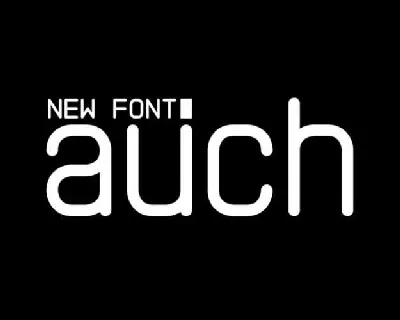 Auch Free Free font