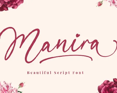 Manira font