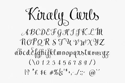 Kiraly font