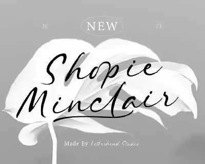 Shopie Minclair font