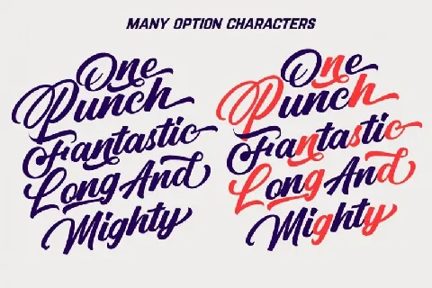 Punch Limit Duo font