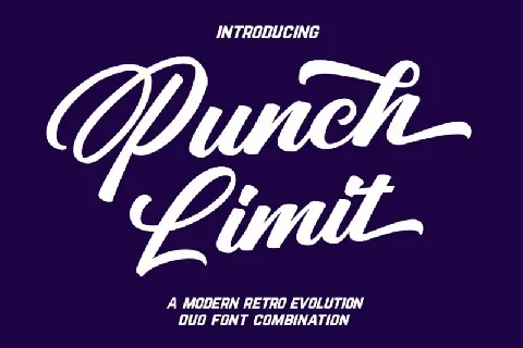 Punch Limit Duo font