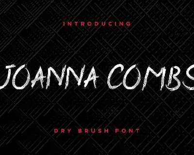 Joanna Combs Demo font