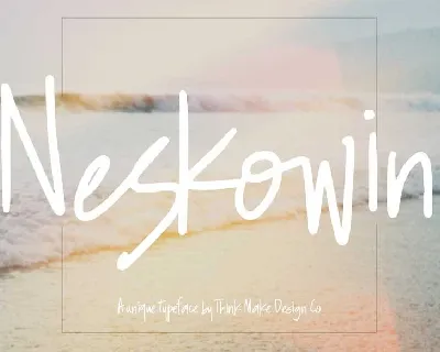 Neskowin font