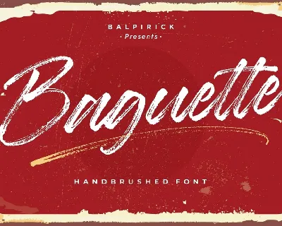 Baguette font