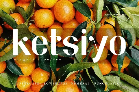 Ketsiyo font