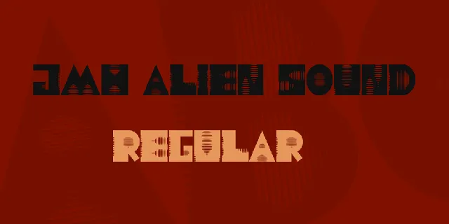 JMH Alien Sound font