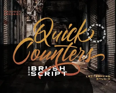 Quick Counters font