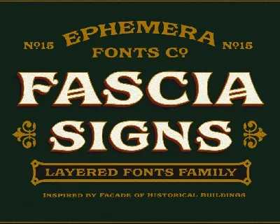 Ephemera Fascia font