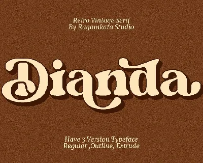 Dianda font