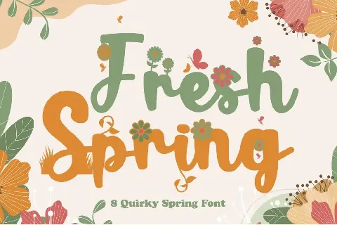 FreshSpring font