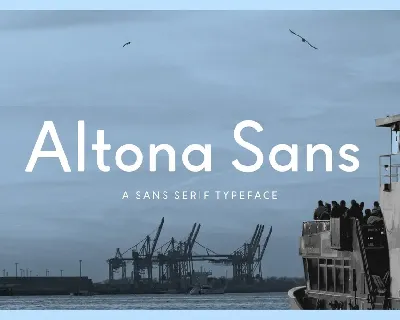 Altona Sans font