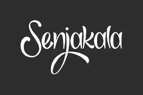 Senjakala font