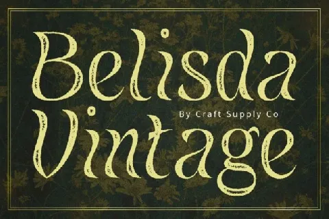 Belisda Vintage font