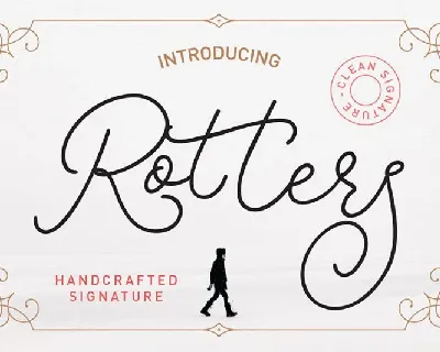 Rotters Signature font
