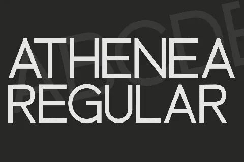 Athenea font