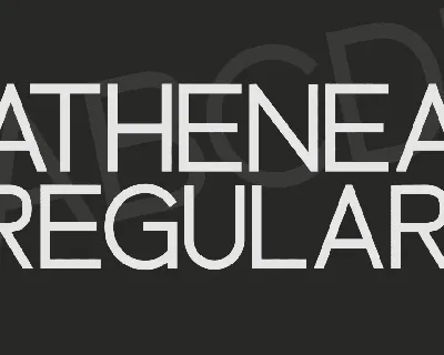 Athenea font