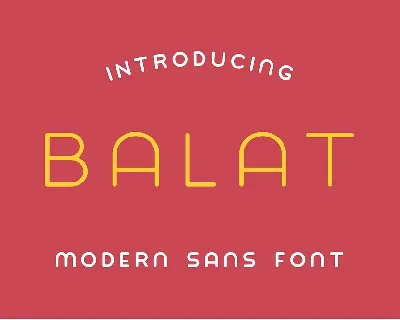 Balat font