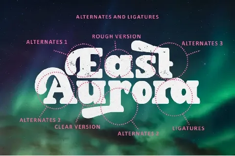 East Aurora font