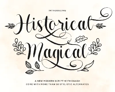 Historical Magical font
