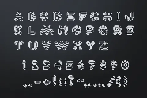 Lineat font