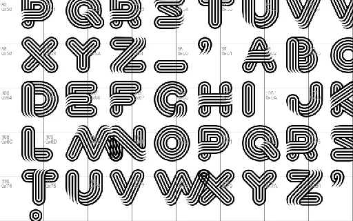 Lineat font