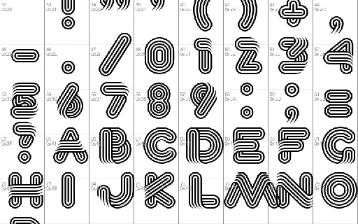 Lineat font