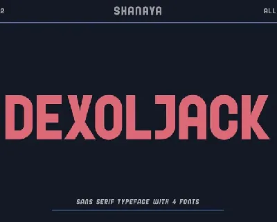 Dexoljack font