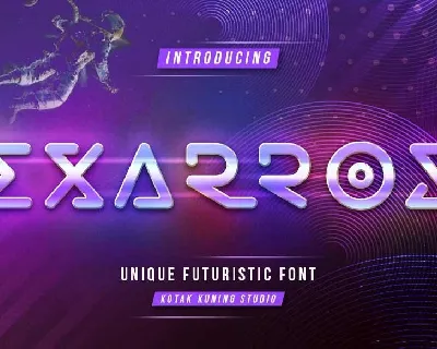 Exarros Family font