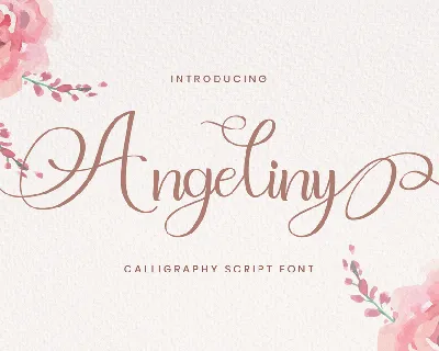 Angeliny font