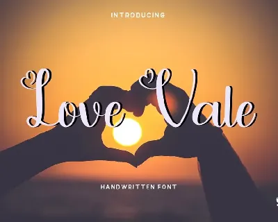 Love Vale font