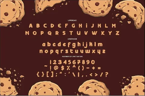 Crunchy Cookies font